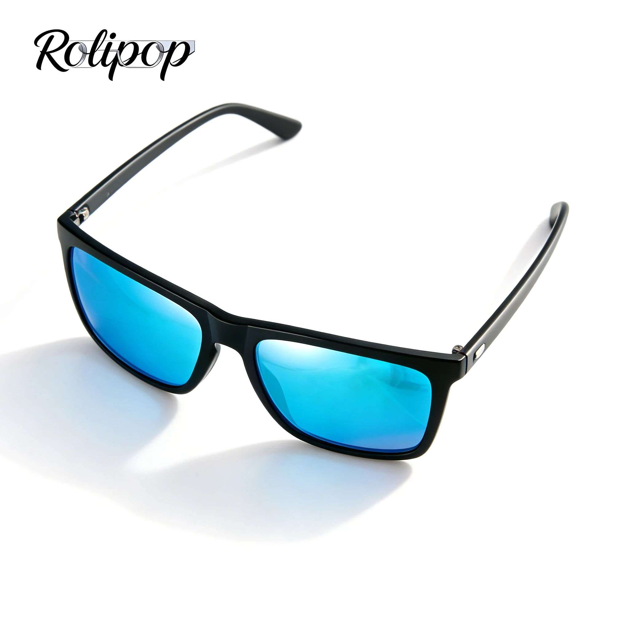 Fashion Square Vintage Polarized Sunglasses for Men Women Retro Driving Fishing Luxury Brand Designer Sun Glasses UV400 Eyewear